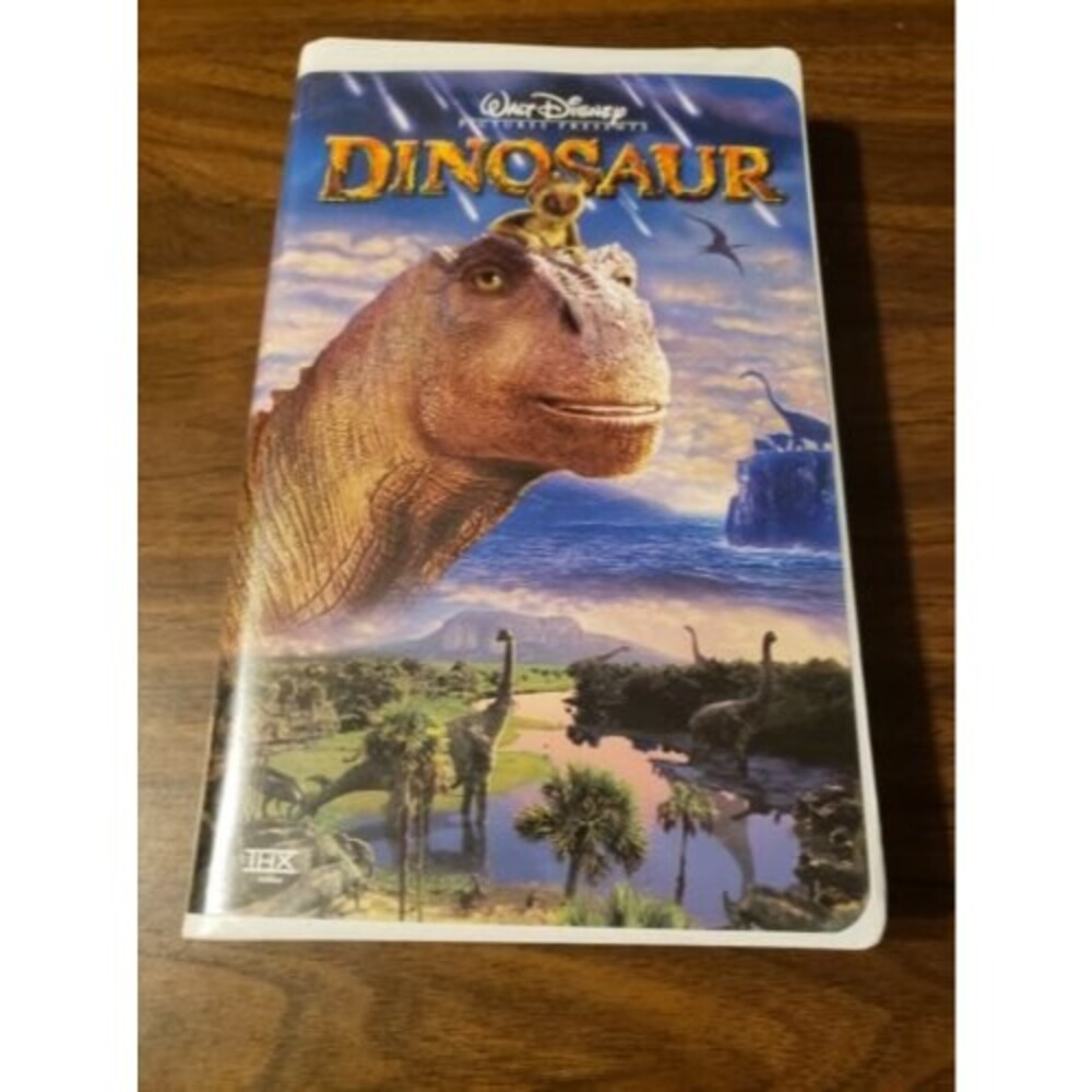 Walt Disney "Dinosaur" VHS Tape Movie Animated Children's Family 21575